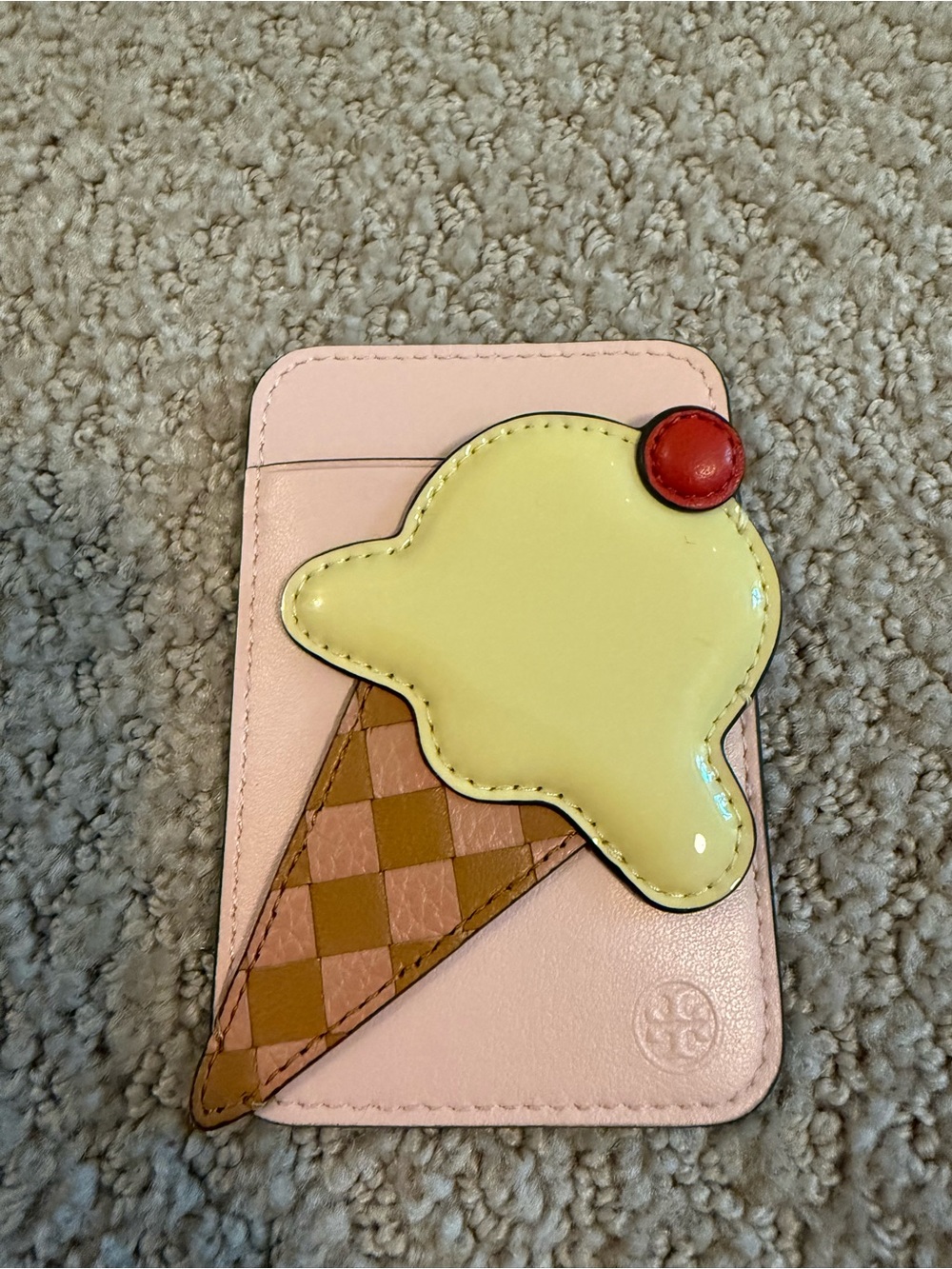New! Kate spade sticker pocket for cell phone - ice cream